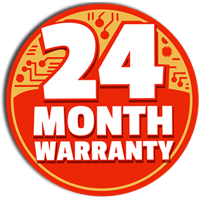 24 Month Warranty